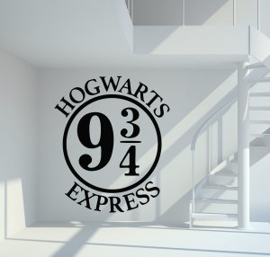 46007 Harry P. Hogwarts Express 934 Wandtattoo